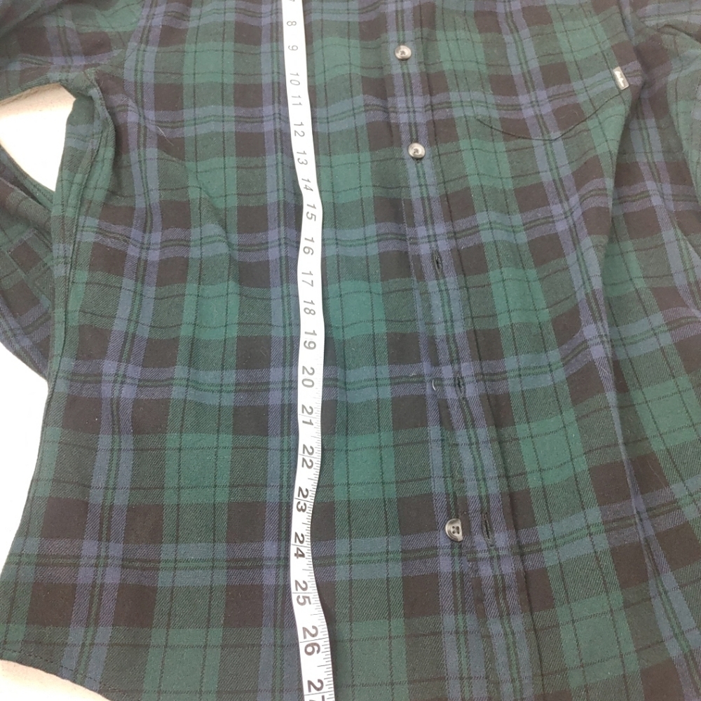 Eddie‎ Bauer Women's Button-Up Flannel Plaid Comfort Shirt Sz M - Picture 8 of 9